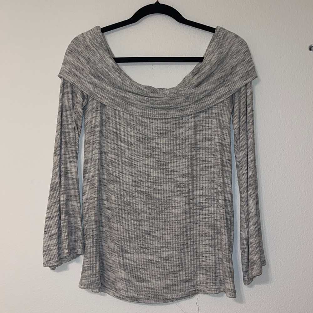 Off Shoulder Sweater
